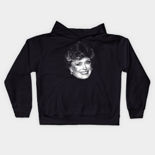 White Rue McClanahan Vihntage Kids Hoodie